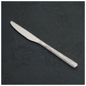 Нож столовый из нержавеющей стали Magistro «Лин», h=22,7 см, цвет серебряный