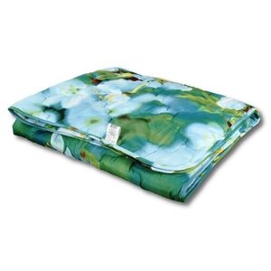 Одеяло AlViTek Холфит-Традиция, легкое, 172 х 205 см, голубой/зеленый
