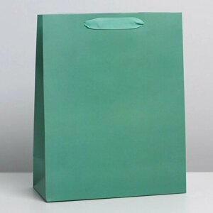 Пакет подарочный ламинированный, упаковка, «Тиффани», L 31 х 40 х 11.5 см (комплект из 14 шт)