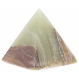 Пирамида из натурального камня Оникс 5 см.