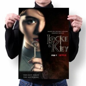 Плакат ключи локков , LOCKE & KEY №3, А2