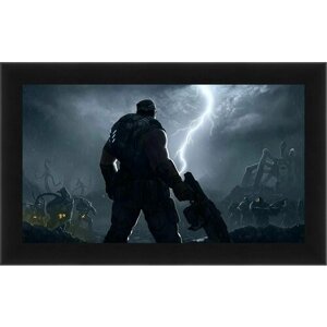 Плакат, постер на бумаге Gears Of War 3. Размер 21х30 см