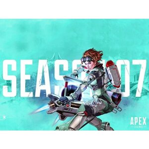 Плакат, постер на холсте Apex Legends-Season 7/игровые/игра/компьютерные герои персонажи. Размер 42 х 60 см