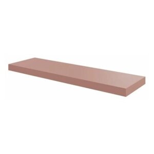 Полка мебельная Bistro 80x23.5x3.8 см МДФ цвет розовый