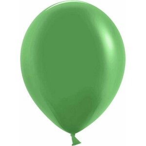 Шарики воздушные (12'30 см) Зеленый, пастель, 100 шт. набор шаров на праздник
