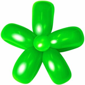 Шары для моделирования (ШДМ) Светло-зеленый, пастель, 10 штук (Длина 1,5 метра\ диаметр 5 см)