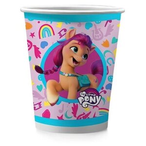 Стакан бумажный My Little Pony, набор 6 штук, 250 мл