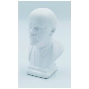 Статуэтка фигурка Бюст Ленин 10см гипс для интерьера, сувениры и подарки, декор для дома, фигурки коллекционные