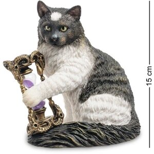 Статуэтка Кот с песочными часами (Лиза Паркер) WS-842 113-904540