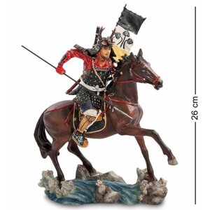 Статуэтка Самурай на коне Veronese Размер: 19*9,5*26 см