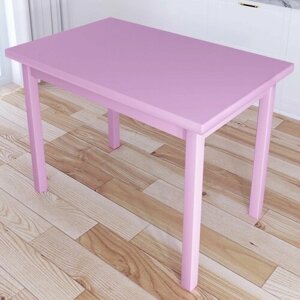 Стол кухонный Классика со столешницей из массива сосны 40 мм, цвет розовый, 90х60х75 см