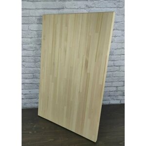 Столешница деревянная для стола, без шлифовки и покраски, 130х70х4 см