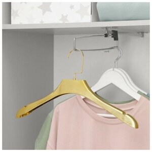 SUI Плечики - вешалка для одежды, размер 42-44, цвет золотой