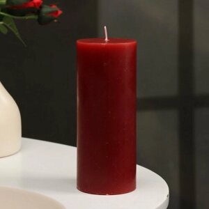 Свеча-цилиндр ароматическая "Вишня", 6х15 см