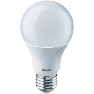 Светодиодная лампа груша Navigator 61 237 NLL-A60-10-230-6.5K-E27, цена за 1 шт.