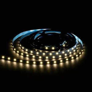 Светодиодная лента Apeyron 12В, SMD2835, 5 м, IP20, 4.8Вт/м, 60 LED/м, 4000К