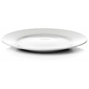 Тарелка столовая мелкая Seiler White Classic, D=30 см