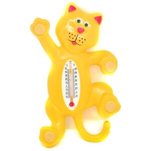 Термометр Добропаровъ Тигр 4444061 желтый 16 см 2 см 10 см