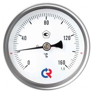 Термометр РОСМА БТ‑31.211, 0+160°C, 46 мм серебристый