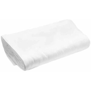 Вафельное полотно отбеленное в рулоне 38 см х 25 м , плотность 110 г/кв. м , тряпка, полотенца и салфетки для уборки