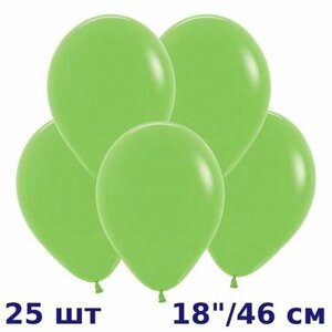 Воздушный шар (25шт, 46см) Светло-зеленый, Пастель / Key Lime, SEMPERTEX S. A, Колумбия