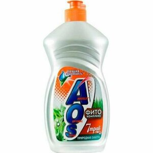 AOS Средство для мытья посуды Фитокомплекс 7 трав, 500 мл