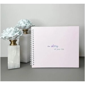 Baby Book 20х18 см (мини), детский фотоальбом для новорожденных, подарок для будущей мамы, розовый