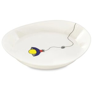 BergHOFF Набор тарелок для пасты Eclipse ornament 24 см, 2 шт белый/рисунок 24 см 2