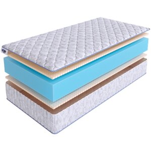 Беспружинный ортопедический матрас SkySleep ROLLER Cotton Twin Latex 22 на диван кровать 175x230