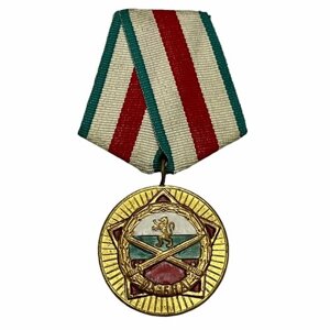 Болгария, медаль "25 лет Болгарской народной армии" 1969 г.