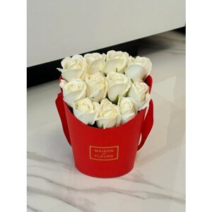 Букет из 11 мыльных роз подарок на день учителя
