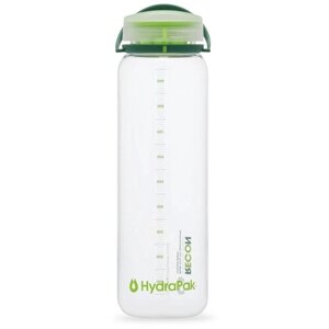 Бутылка для воды, для безалкогольных напитков HydraPak Recon 1000 мл тритан evergreen/lime