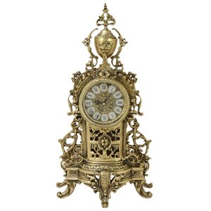 Часы "Кафедрал Ново" каминные бронзовые "Belo de Bronze" Португалия BP-27085