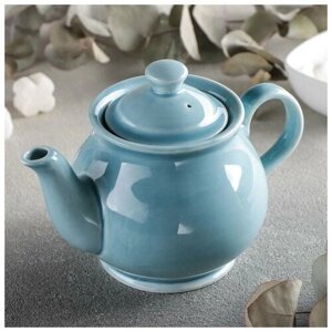 Чайник заварочный "Акварель", 400 мл, цвет голубой