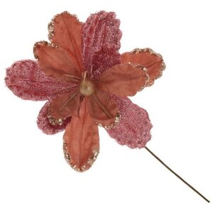 Цветок искусственный, 33x33x53 см (цвет: розовый)