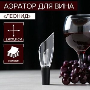Доляна Аэратор для вина Air Wine, 12 см