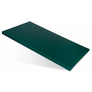 Доска разделочная пластиковая прямоугольная 52х32х1,8см зеленая