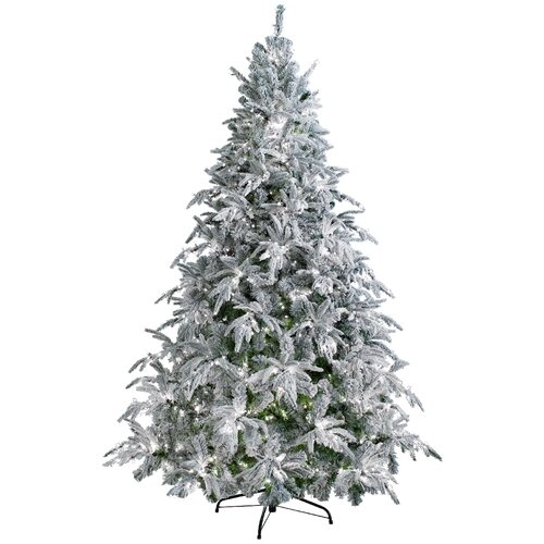 Ель искусственная Crystal trees Маттерхорн LED, 180 см