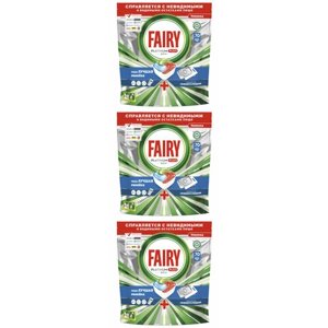 Fairy Средство для посудомоечных машин в капсулах Platinum Plus All in 1 Свежесть трав, 70шт, 3 упаковки