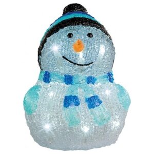 Фигурка Kaemingk Снеговик Frosty, 24 см, blue