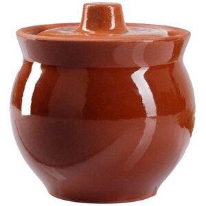 Горшок для запекания Кунгурская керамика Аппетитный, 1168803, 2 шт., 0.4 л, 12 см, 10х10 см