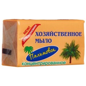 Хозяйственное мыло Аист Пальмовое 64%без отдушки, 0.2 кг