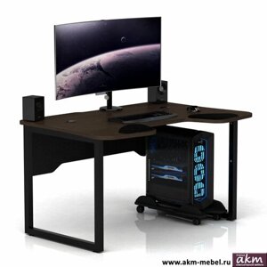 Игровой компьютерный стол DX PRO Soft (Квадрат) венге
