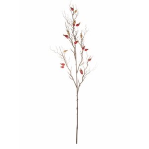 Искусственные цветы декоративные Ветка шиповника с плодами 100 см Karlsbach