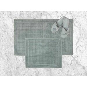 KARVEN Коврик для ванной Florein цвет: серый (50х60 см,60х100 см)