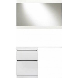 Комплект (гарнитур) Style line Мебель для ванной Style Line Даллас 120 Люкс Plus напольная, белая