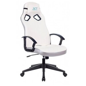 Компьютерное кресло A4Tech X7 GG-1000W игровое, обивка: искусственная кожа, цвет: белый