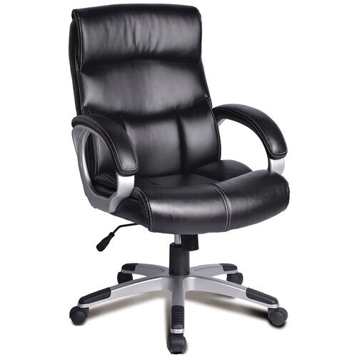 Компьютерное кресло Brabix Impulse EX-505 для руководителя, обивка: искусственная кожа, цвет: черный