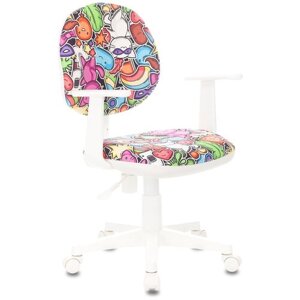 Компьютерное кресло Бюрократ CH-W356AXSN детское, обивка: текстиль, цвет: мультиколор