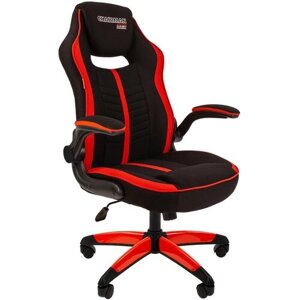 Компьютерное кресло Chairman GAME 19 игровое, обивка: текстиль, цвет: черный/красный